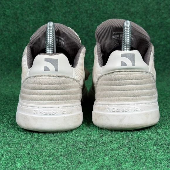 Barebarics Urban Barefoot Sneakers Womens 5 White Grey Leather Suede EU 36 - Picture 5 of 9